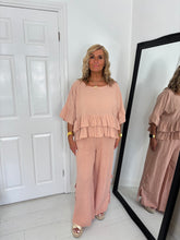 Load image into Gallery viewer, RUBY Washed Terracotta Linen Mix Co Ord
