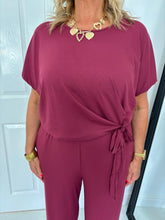 Load image into Gallery viewer, ROSA Burgundy Co Ord
