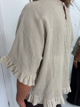 Load image into Gallery viewer, GINA Sand Frill Top

