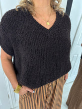 Load image into Gallery viewer, LYDIA Brown Soft Knit Jumper
