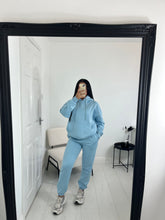 Load image into Gallery viewer, TILLY Baby Blue Hoodie Tracksuit
