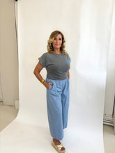 Load image into Gallery viewer, UMA Washed Grey/Lemons Print T-shirt
