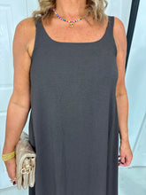 Load image into Gallery viewer, DINA Chocolate Brown Maxi Sun Dress
