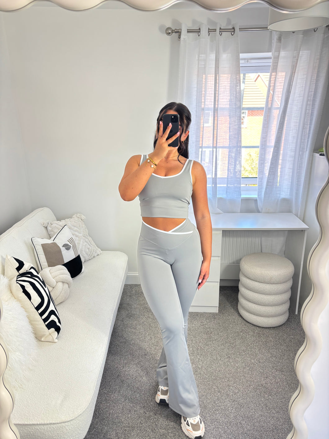 WILLOW Grey Contrast Co Ord