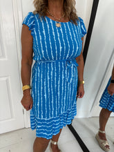 Load image into Gallery viewer, PIPPA Blue Short Dress
