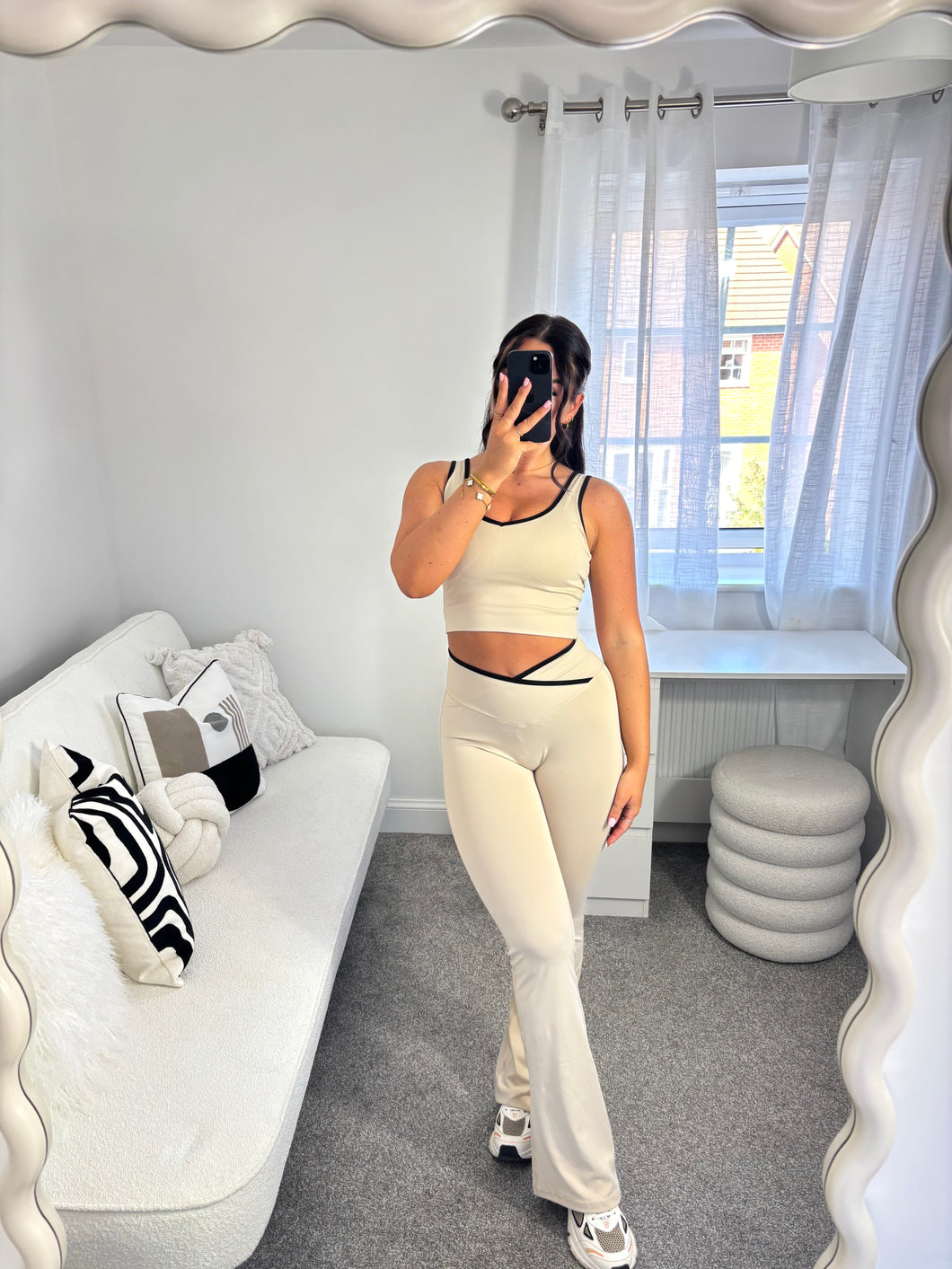 WILLOW Beige Contrast Co Ord
