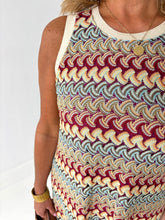 Load image into Gallery viewer, JAZ Sleeveless Crochet Style Maxi Dress

