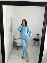 Load image into Gallery viewer, TILLY Baby Blue Hoodie Tracksuit
