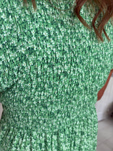 Load image into Gallery viewer, BETSY Apple Green Frill Short Dress
