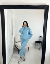 Load image into Gallery viewer, TILLY Baby Blue Hoodie Tracksuit
