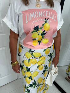 ORLA Lemon Satin Two Piece