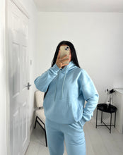 Load image into Gallery viewer, TILLY Baby Blue Hoodie Tracksuit
