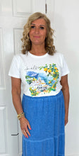 Load image into Gallery viewer, AMALFI Lemon Grove White T-Shirt
