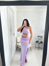 Load image into Gallery viewer, SOPHIA Lilac Cut Out Maxi
