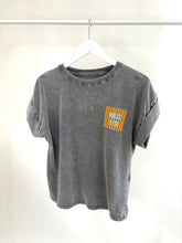 Load image into Gallery viewer, UMA Washed Grey/Dolcevita Print T-shirt
