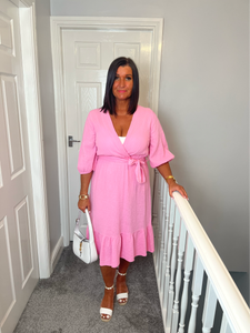 ELLIE Bubblegum Pink Dress